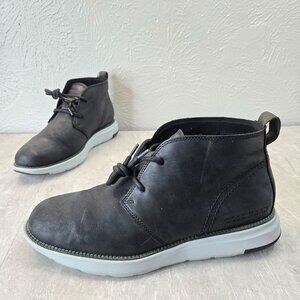 Cole Haan Grand Atlantic Boots 9.5 Business Casual Comfort Lace Up Chukka Bootie